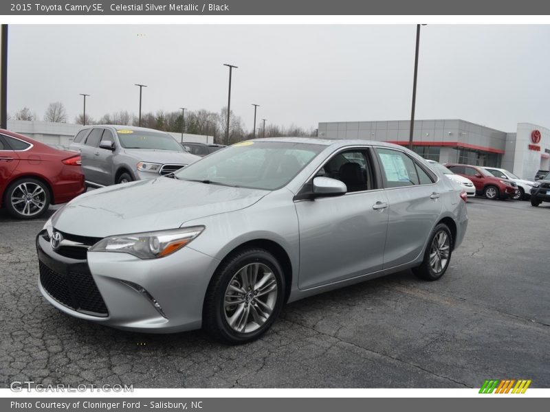 Celestial Silver Metallic / Black 2015 Toyota Camry SE