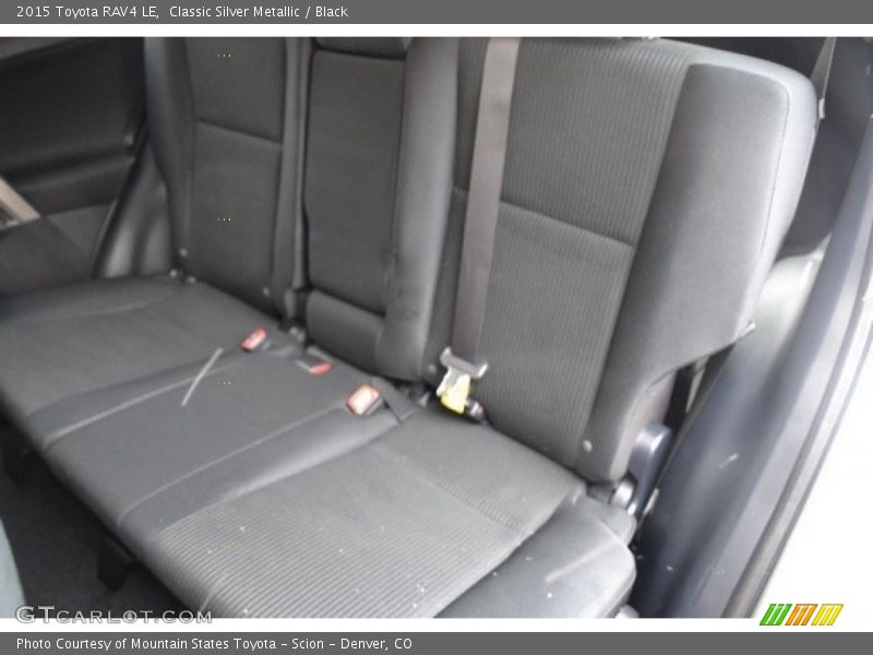 Classic Silver Metallic / Black 2015 Toyota RAV4 LE