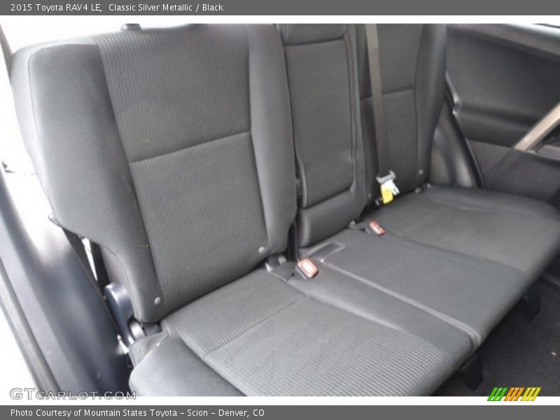Classic Silver Metallic / Black 2015 Toyota RAV4 LE