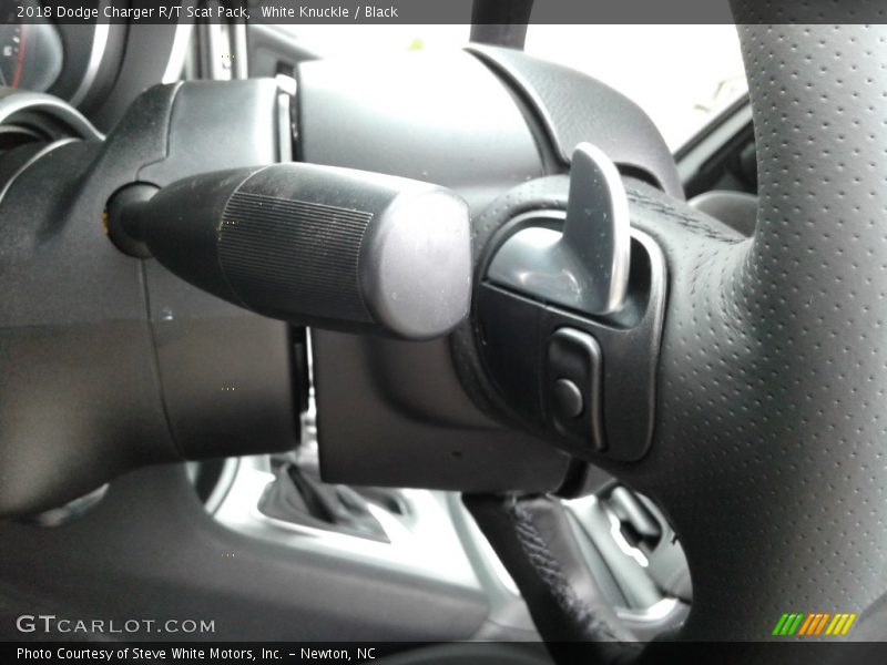 White Knuckle / Black 2018 Dodge Charger R/T Scat Pack