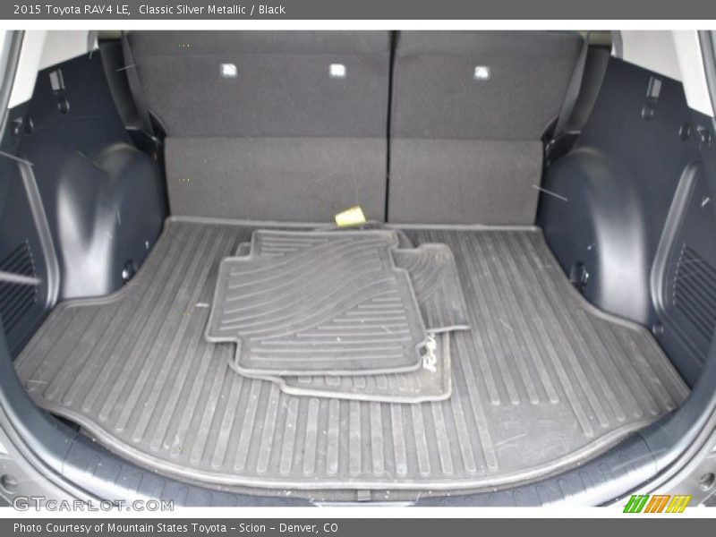 Classic Silver Metallic / Black 2015 Toyota RAV4 LE