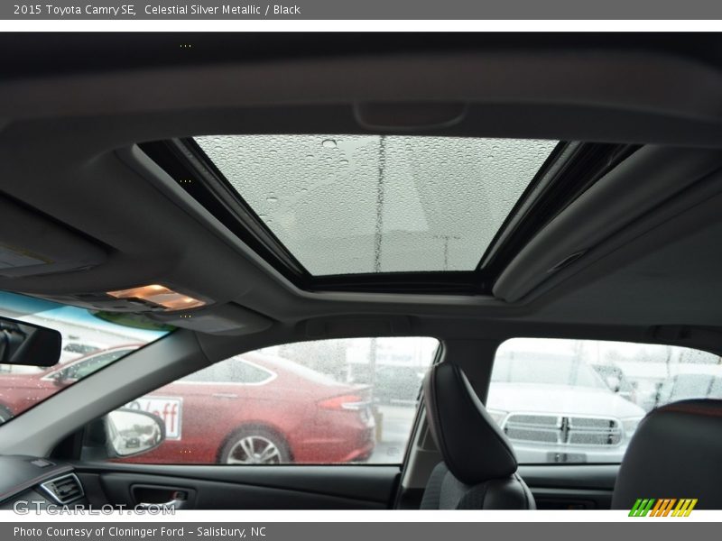 Celestial Silver Metallic / Black 2015 Toyota Camry SE