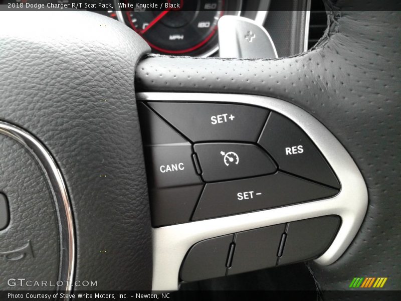 White Knuckle / Black 2018 Dodge Charger R/T Scat Pack