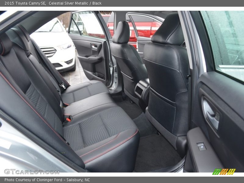 Celestial Silver Metallic / Black 2015 Toyota Camry SE