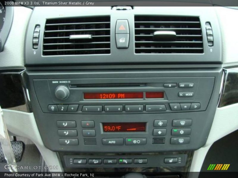 Titanium Silver Metallic / Grey 2008 BMW X3 3.0si
