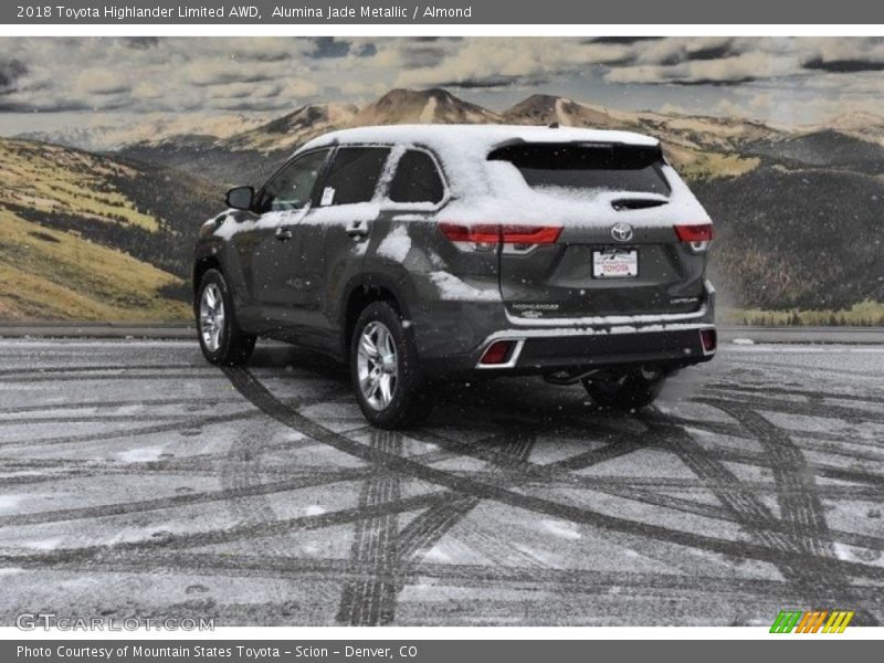 Alumina Jade Metallic / Almond 2018 Toyota Highlander Limited AWD