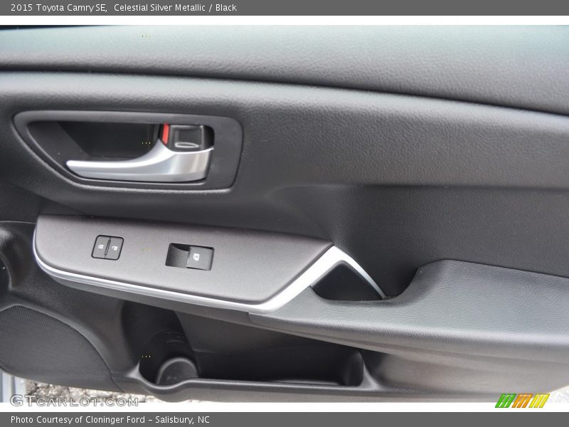 Celestial Silver Metallic / Black 2015 Toyota Camry SE