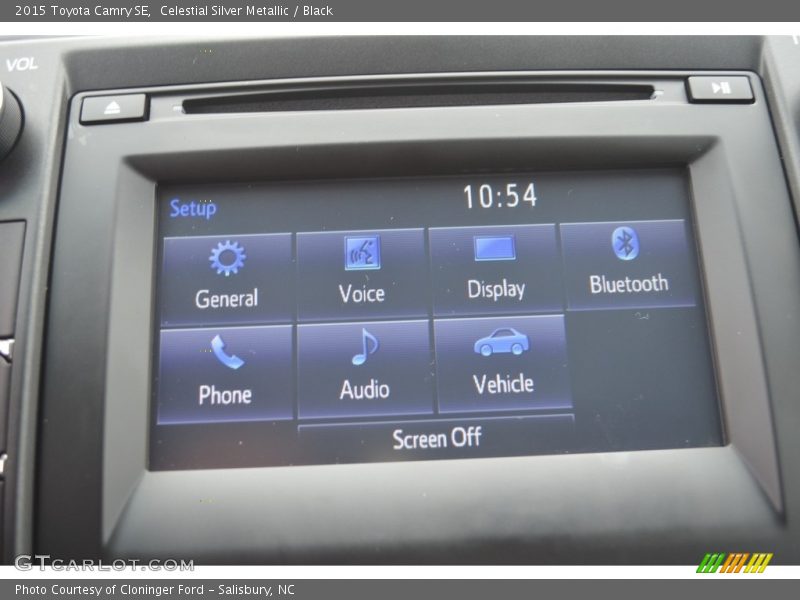 Celestial Silver Metallic / Black 2015 Toyota Camry SE