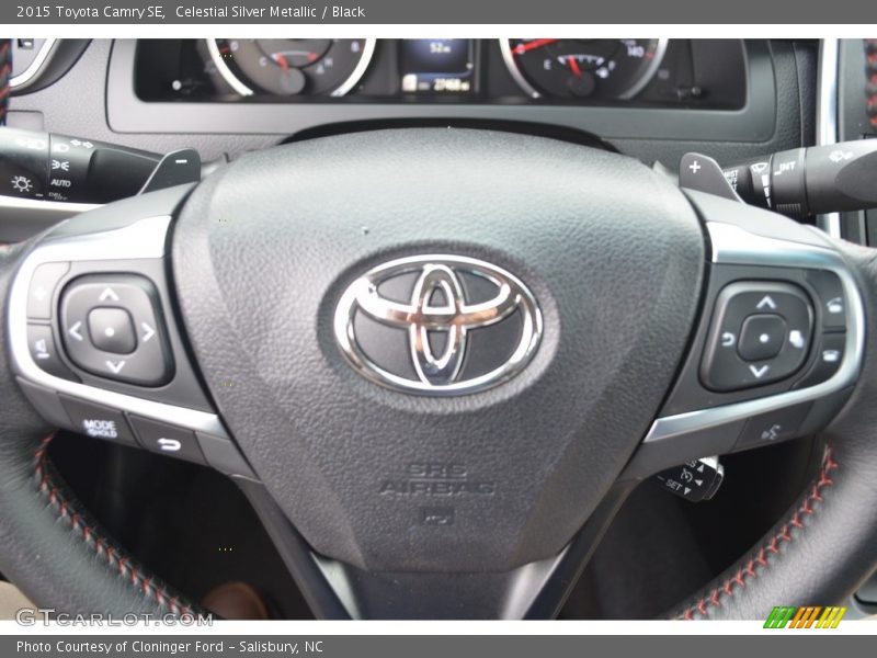Celestial Silver Metallic / Black 2015 Toyota Camry SE