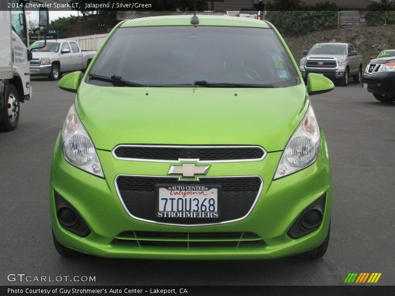 Jalapeno / Silver/Green 2014 Chevrolet Spark LT