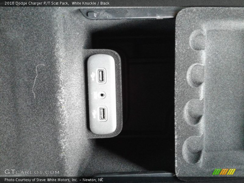 White Knuckle / Black 2018 Dodge Charger R/T Scat Pack