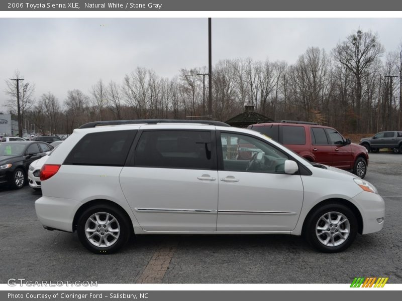 Natural White / Stone Gray 2006 Toyota Sienna XLE