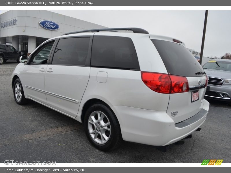 Natural White / Stone Gray 2006 Toyota Sienna XLE
