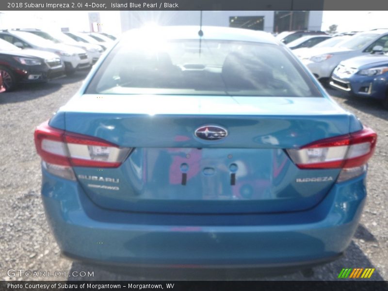 Island Blue Pearl / Black 2018 Subaru Impreza 2.0i 4-Door