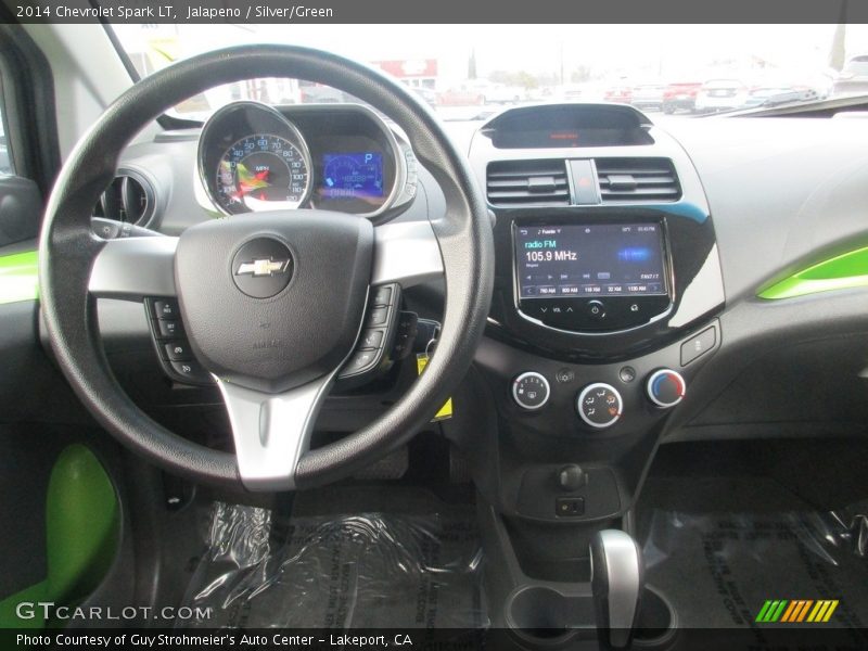 Jalapeno / Silver/Green 2014 Chevrolet Spark LT