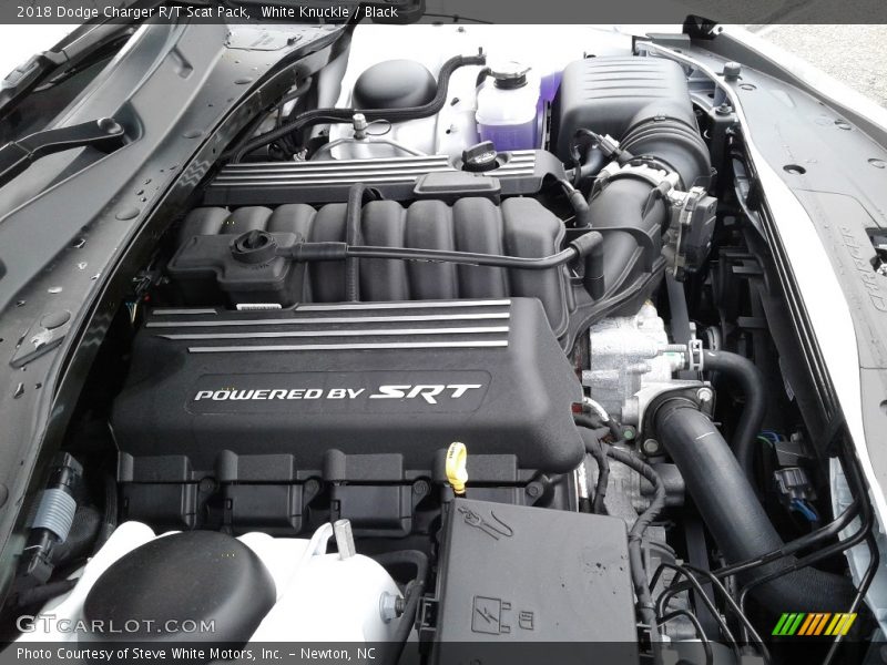 White Knuckle / Black 2018 Dodge Charger R/T Scat Pack