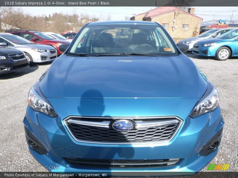 Island Blue Pearl / Black 2018 Subaru Impreza 2.0i 4-Door