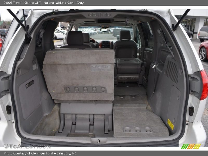 Natural White / Stone Gray 2006 Toyota Sienna XLE