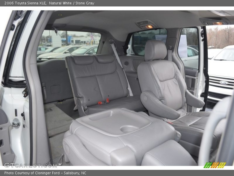 Natural White / Stone Gray 2006 Toyota Sienna XLE