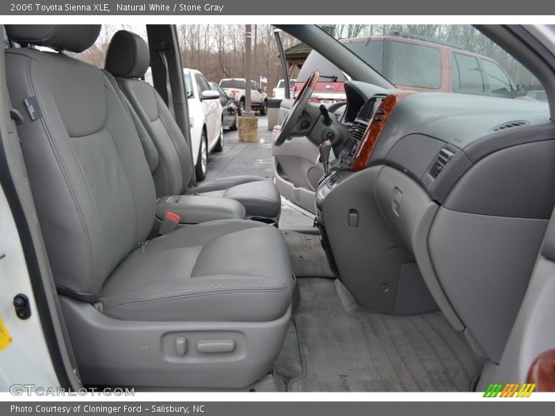 Natural White / Stone Gray 2006 Toyota Sienna XLE