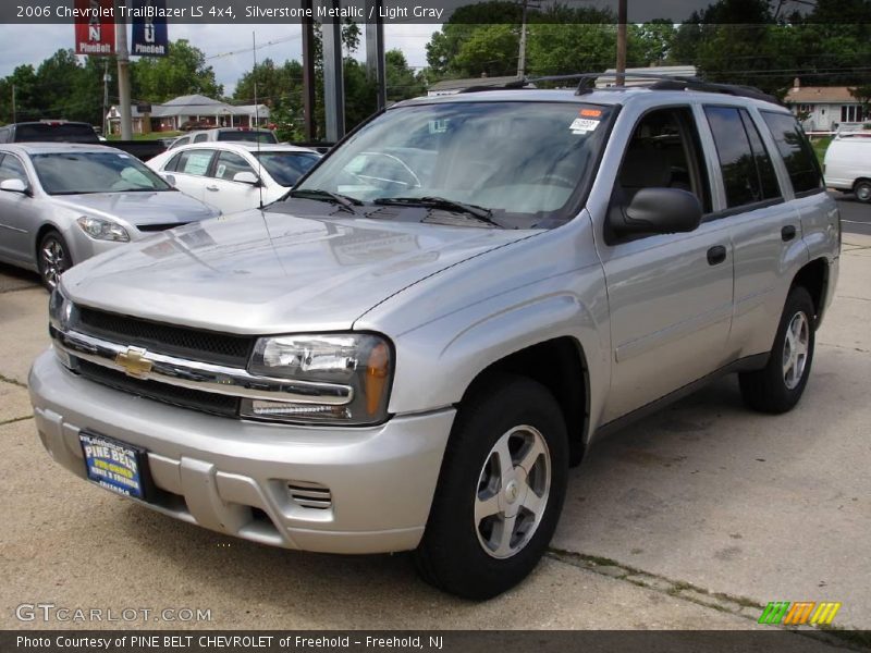 Silverstone Metallic / Light Gray 2006 Chevrolet TrailBlazer LS 4x4