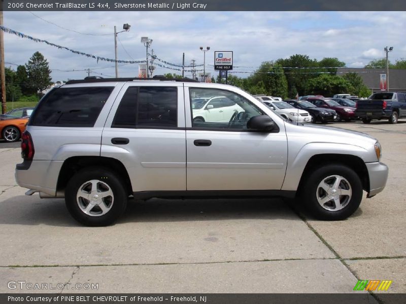 Silverstone Metallic / Light Gray 2006 Chevrolet TrailBlazer LS 4x4