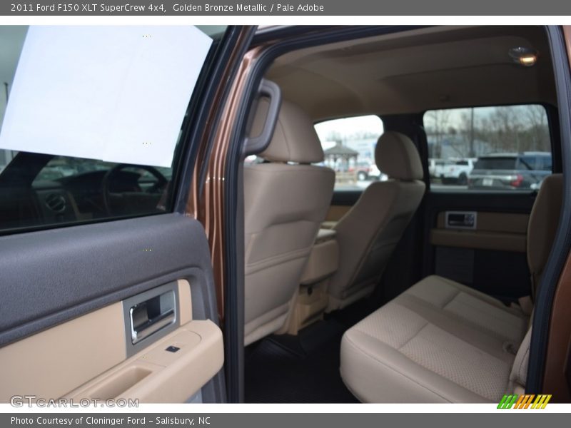 Golden Bronze Metallic / Pale Adobe 2011 Ford F150 XLT SuperCrew 4x4