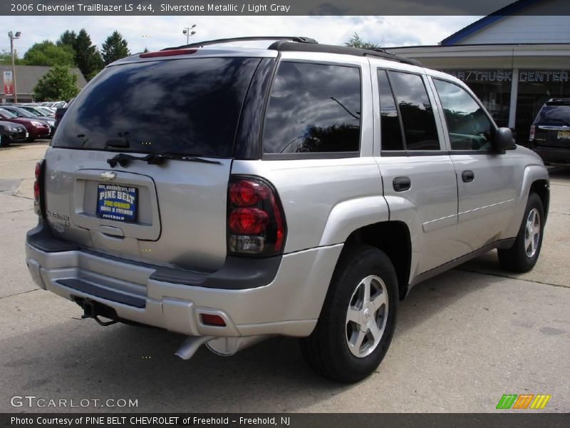 Silverstone Metallic / Light Gray 2006 Chevrolet TrailBlazer LS 4x4