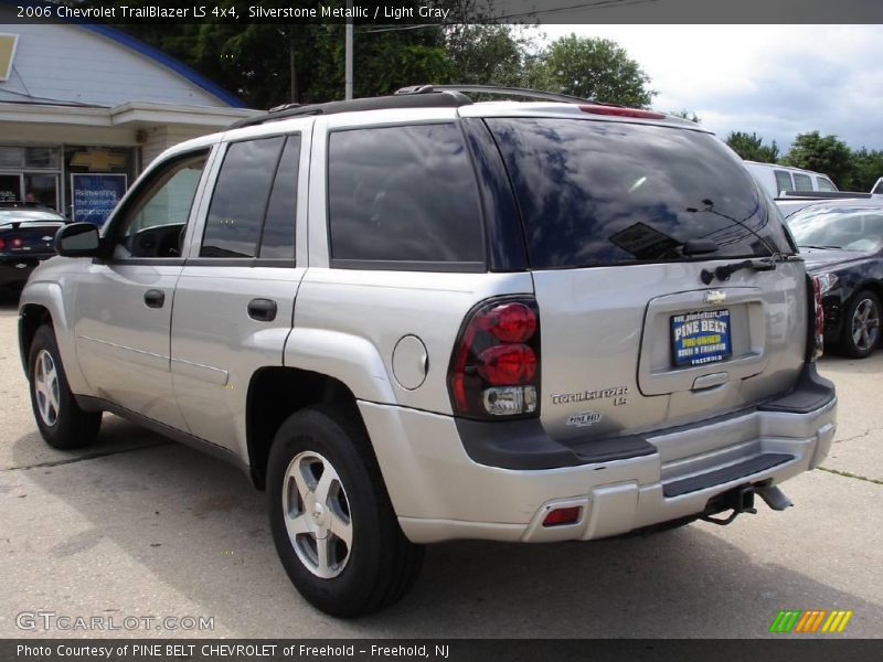 Silverstone Metallic / Light Gray 2006 Chevrolet TrailBlazer LS 4x4
