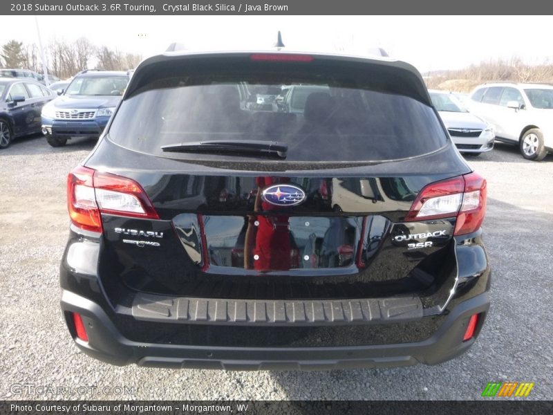 Crystal Black Silica / Java Brown 2018 Subaru Outback 3.6R Touring