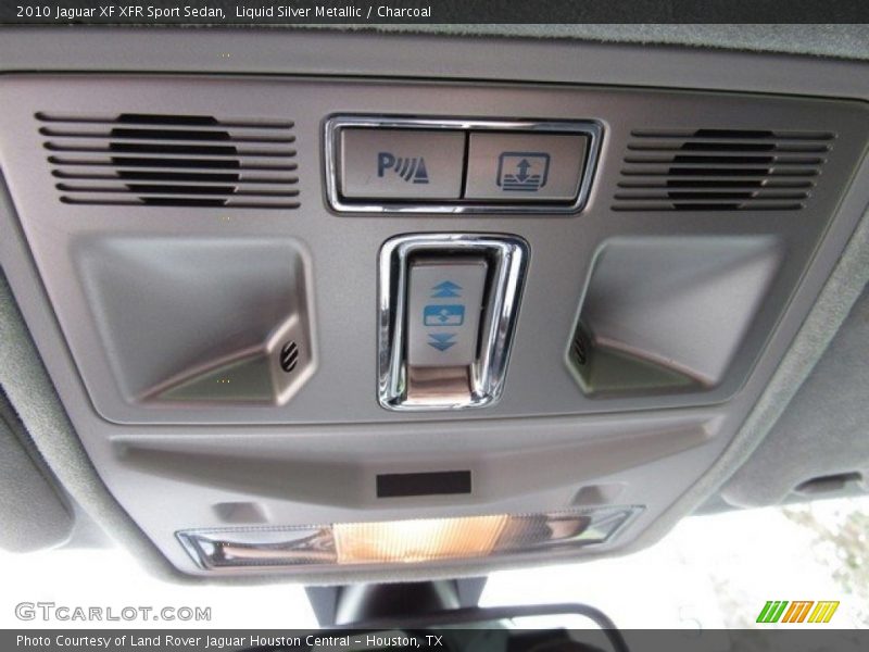 Liquid Silver Metallic / Charcoal 2010 Jaguar XF XFR Sport Sedan