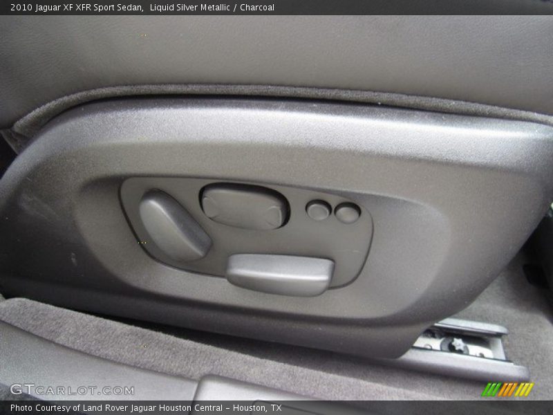 Liquid Silver Metallic / Charcoal 2010 Jaguar XF XFR Sport Sedan