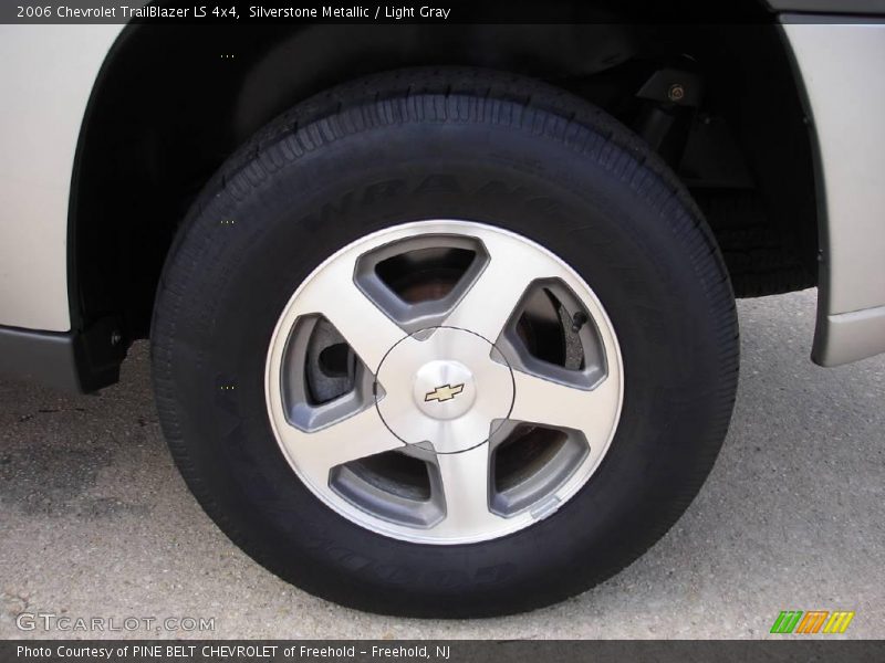 Silverstone Metallic / Light Gray 2006 Chevrolet TrailBlazer LS 4x4