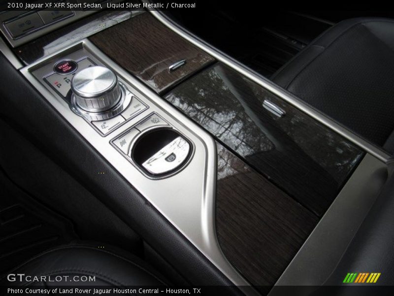 Liquid Silver Metallic / Charcoal 2010 Jaguar XF XFR Sport Sedan