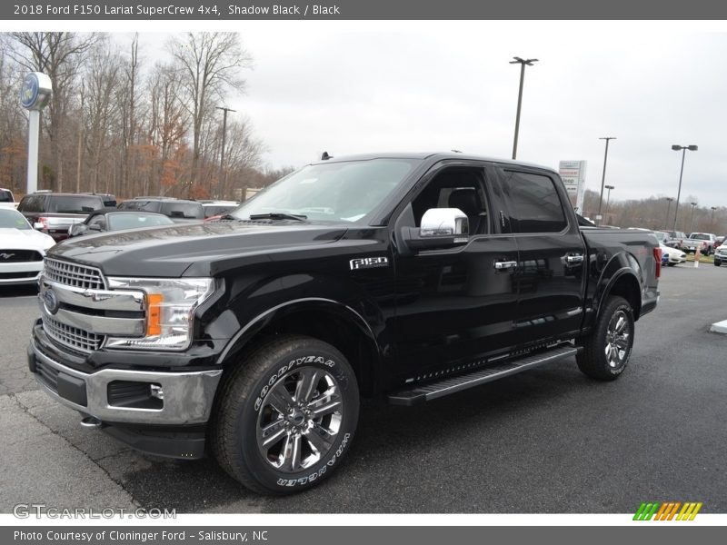 Shadow Black / Black 2018 Ford F150 Lariat SuperCrew 4x4