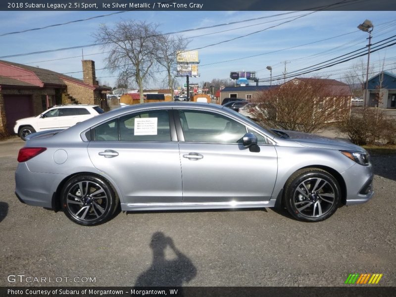 Ice Silver Metallic / Two-Tone Gray 2018 Subaru Legacy 2.5i Sport