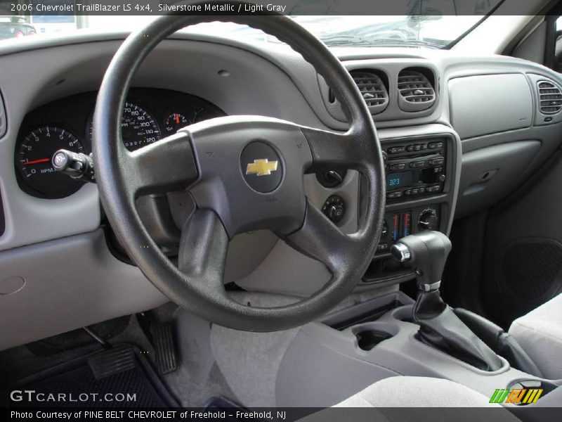 Silverstone Metallic / Light Gray 2006 Chevrolet TrailBlazer LS 4x4