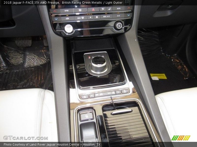 British Racing Green Metallic / Light Oyster 2018 Jaguar F-PACE 35t AWD Prestige