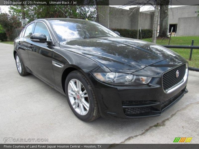 Ultimate Black / Jet 2017 Jaguar XE 25t Premium