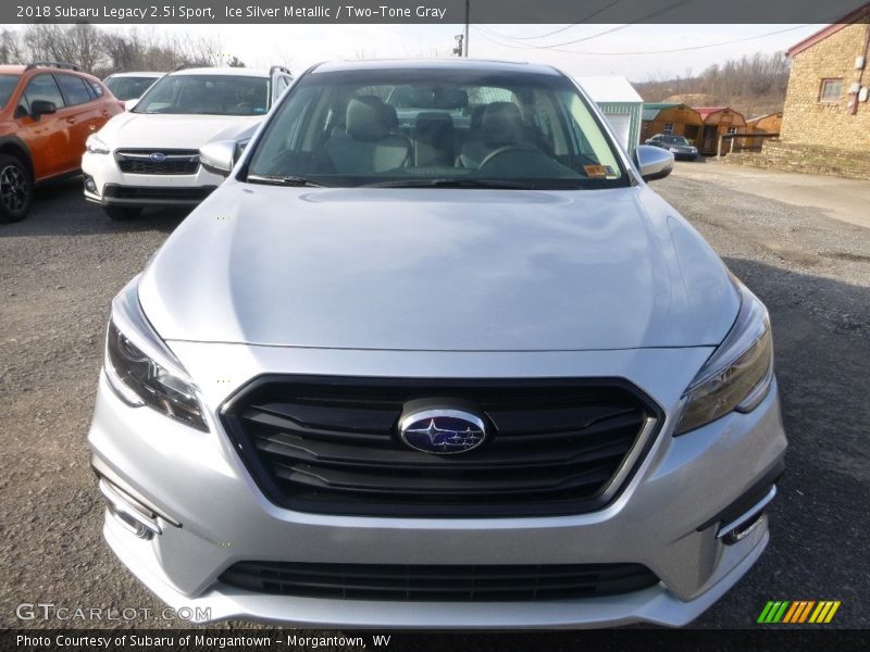 Ice Silver Metallic / Two-Tone Gray 2018 Subaru Legacy 2.5i Sport