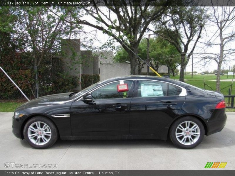 Ultimate Black / Jet 2017 Jaguar XE 25t Premium