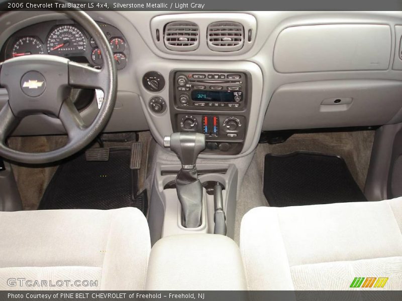Silverstone Metallic / Light Gray 2006 Chevrolet TrailBlazer LS 4x4