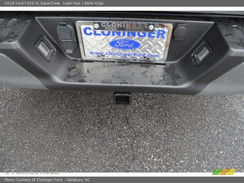 Lead Foot / Earth Gray 2018 Ford F150 XL SuperCrew