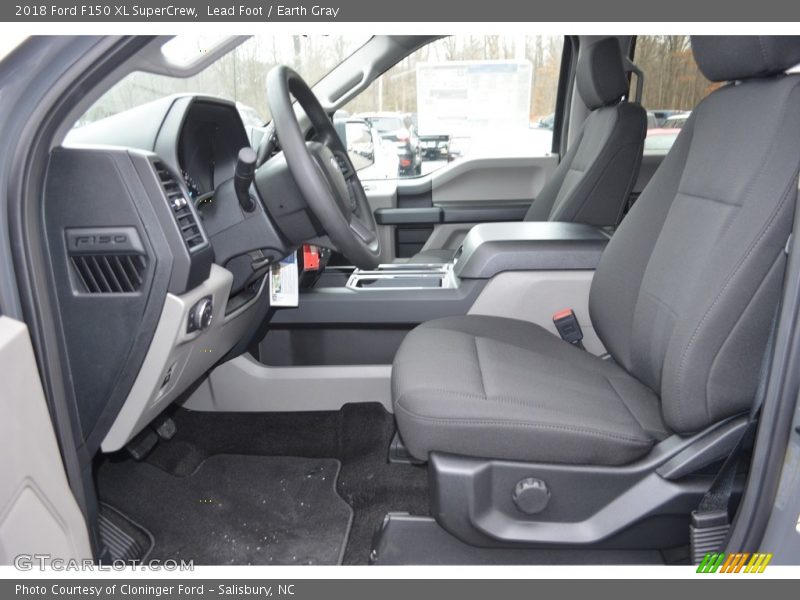 Lead Foot / Earth Gray 2018 Ford F150 XL SuperCrew