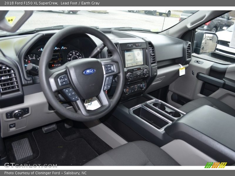 Lead Foot / Earth Gray 2018 Ford F150 XL SuperCrew