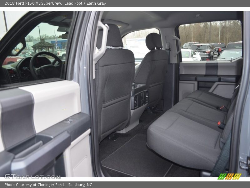 Lead Foot / Earth Gray 2018 Ford F150 XL SuperCrew