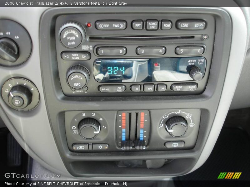 Silverstone Metallic / Light Gray 2006 Chevrolet TrailBlazer LS 4x4