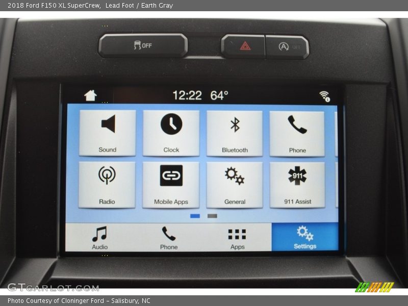 Lead Foot / Earth Gray 2018 Ford F150 XL SuperCrew