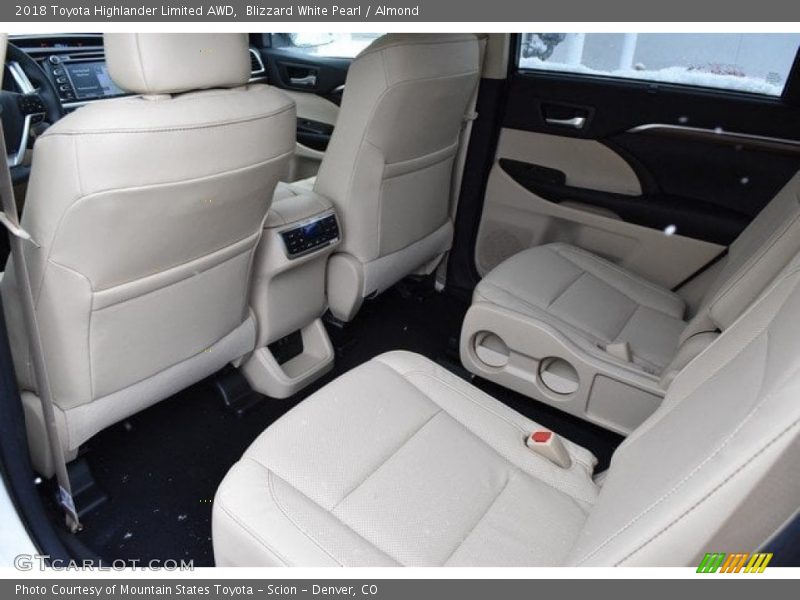 Blizzard White Pearl / Almond 2018 Toyota Highlander Limited AWD