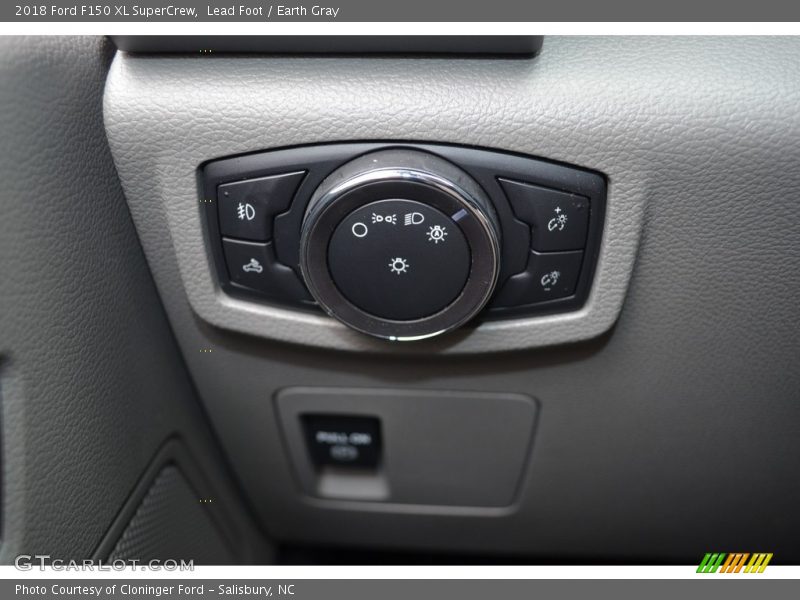 Lead Foot / Earth Gray 2018 Ford F150 XL SuperCrew